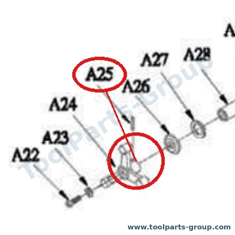 PROMAC PM-315612 – Ersatzteil – Stift Pos. A12 für SY-315/L, 315