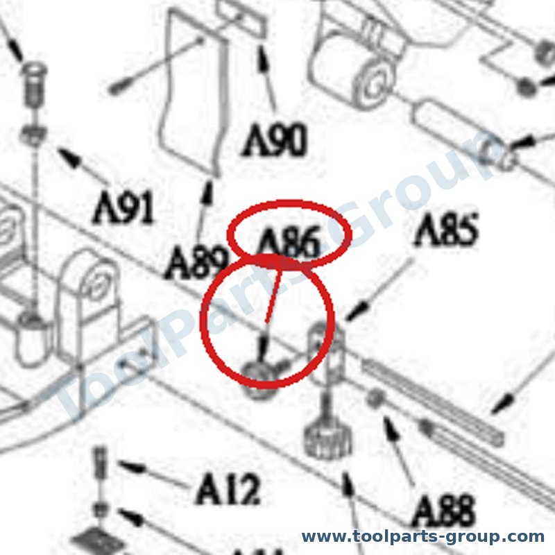 PROMAC PM-315679 – Ersatzteil – Adjuster Pos. A79 für SY-315/L, SY-315, 315