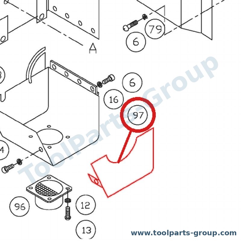 PROMAC PM-326497 – Ersatzteil – Sealing Platte für 326BE, 326