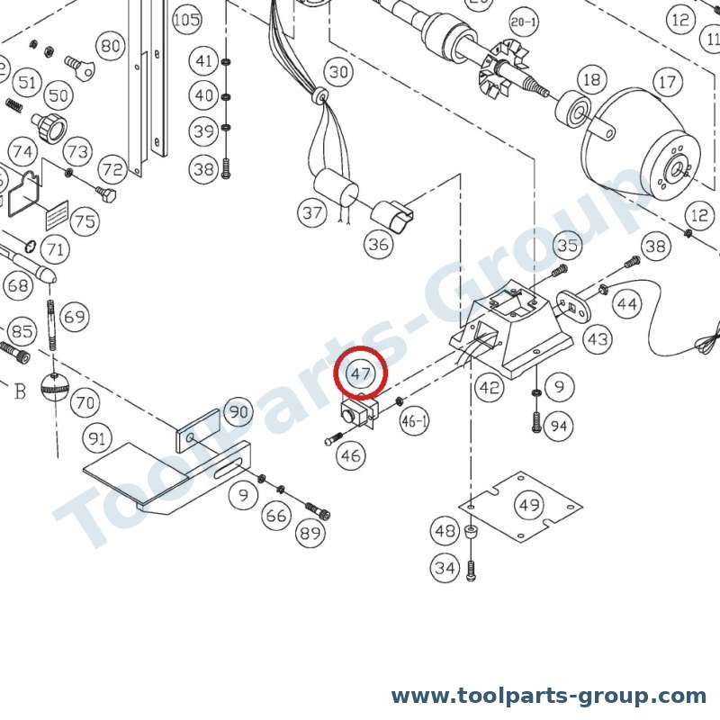 PROMAC PM-330031D – Ersatzteil – komplett New Switches für 330D-326BE, 330D, 326BE