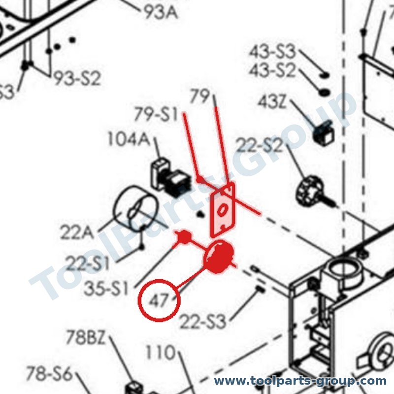 PROMAC PM-33014 – Ersatzteil – Feder & Kappe für 368