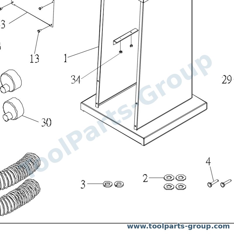 PROMAC PM-344047 – Ersatzteil – Schlauch Klemme Pos. 29 /Z für 300X
