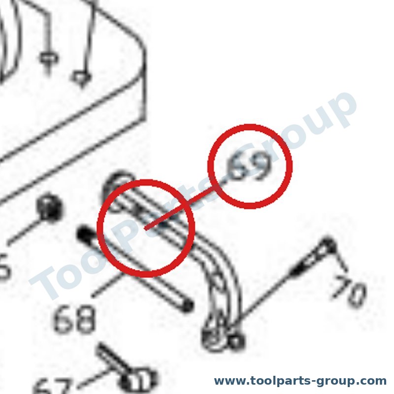 PROMAC PM-349009 – Ersatzteil – Dog Stift Pos. 9 für 349V