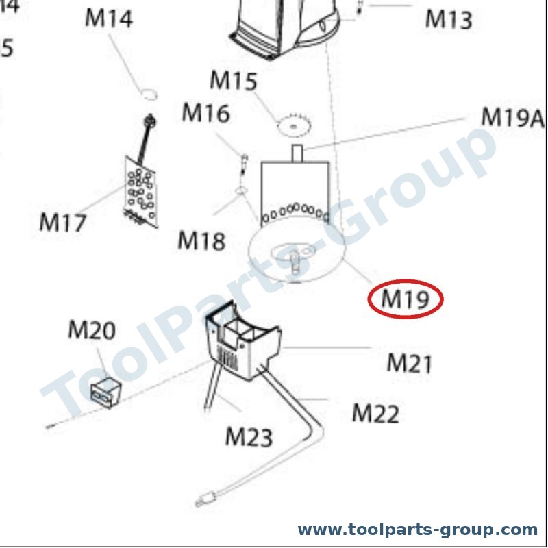 PROMAC PM-349119 – Ersatzteil – Motor Pos. 119 für 349V