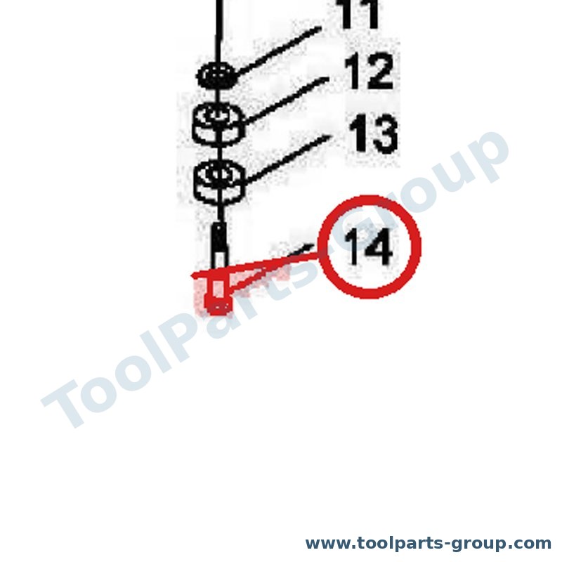 PROMAC PM-351014 – Ersatzteil – Schraube Pos. 14 für 351V