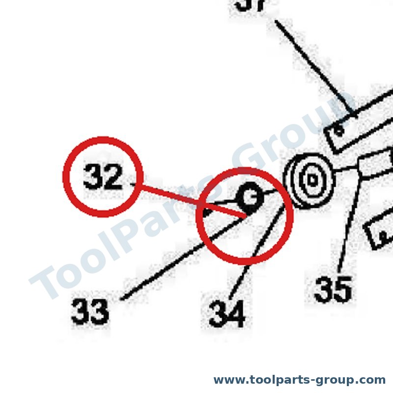 PROMAC PM-351032 – Ersatzteil – Schraube Pos. 32 für 351V