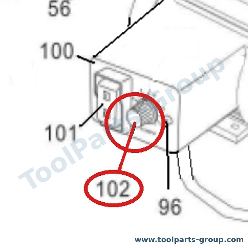 JET PM-354102 – Ersatzteil – Schalter Variable für 354V