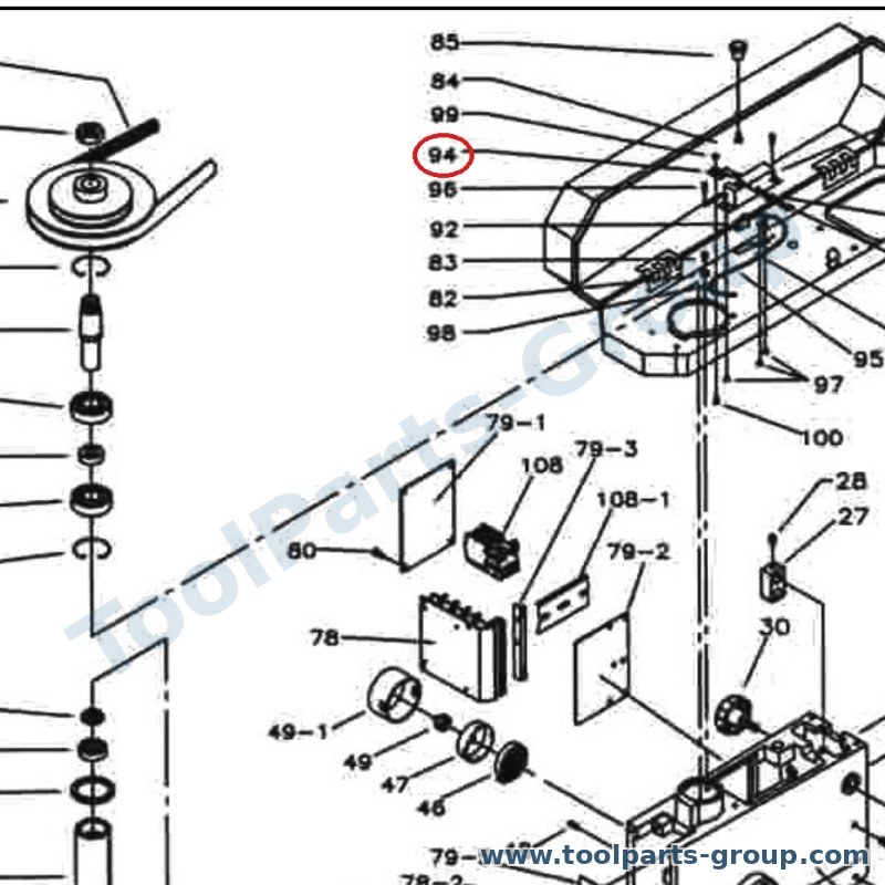 PROMAC PM-366294 – Ersatzteil – Pos. 94 Contact Block für 930E, 094-96, N-094-96