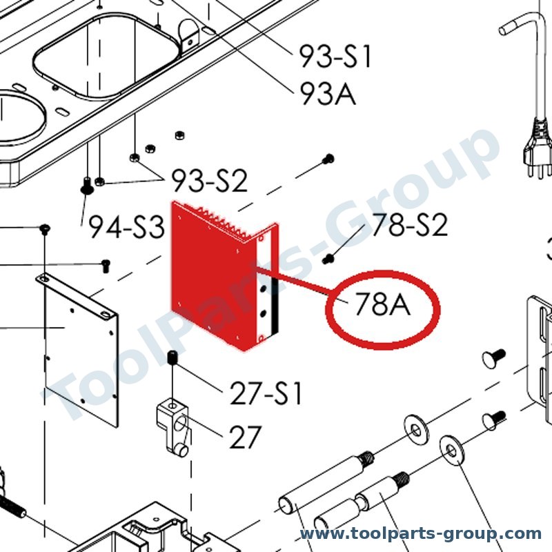 PROMAC PM-378578-1 – Ersatzteil – Pc Platine für 378V, 378