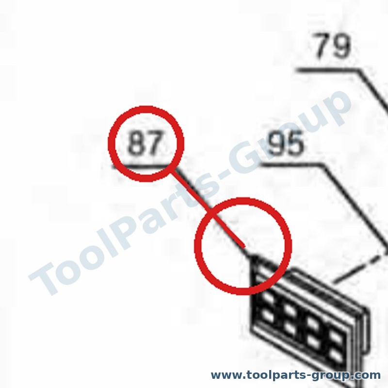 PROMAC PM-820284 – Ersatzteil – Pos. 87 Speed Display für FX-820VA