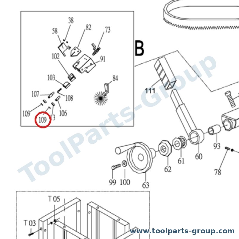 PROMAC PM-822309 – Ersatzteil – Circlips für SX-822DB, 822DB