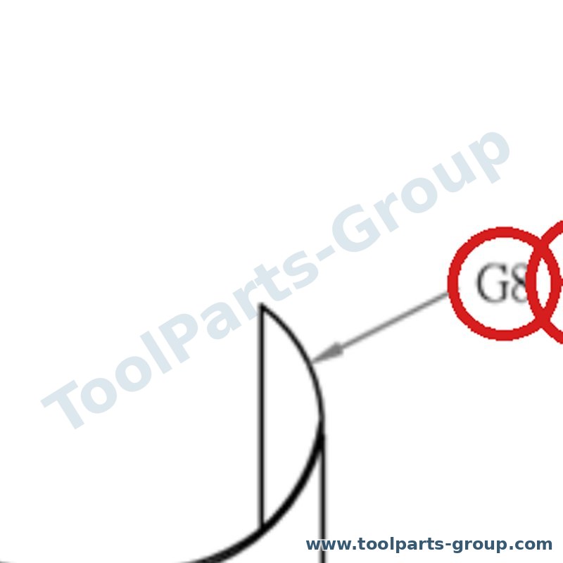 PROMAC PM-840G008 – Ersatzteil – Safety Schutz für BX-840VADT, 840VADT