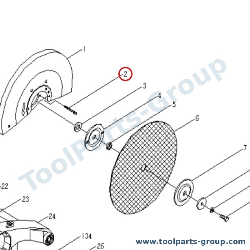 PROMAC PM-308002 – Ersatzteil – M5X60MM Pan Kopf Schraube Pos. 2 für 308C, 308, JBC-355