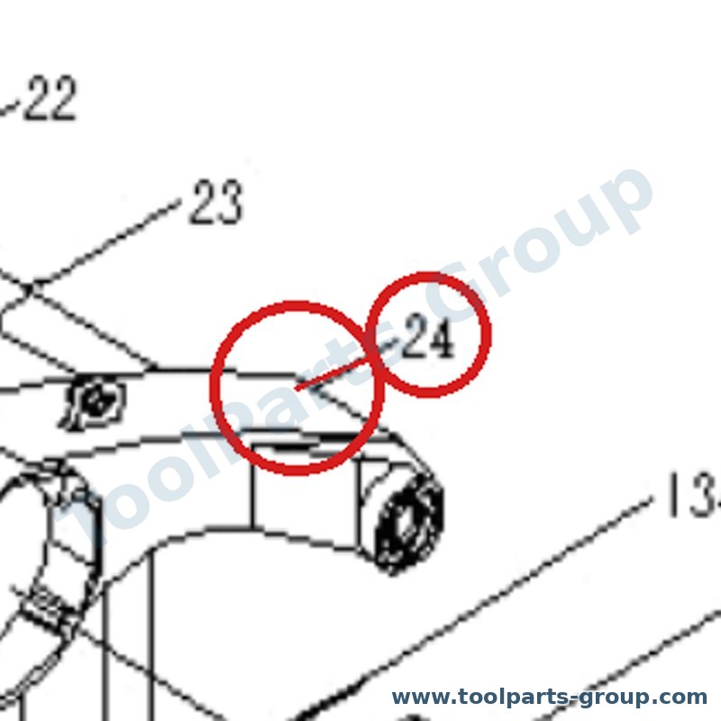PROMAC PM-308019 – Ersatzteil – Motor Gehäuse für 308C, 309C, 308, 309