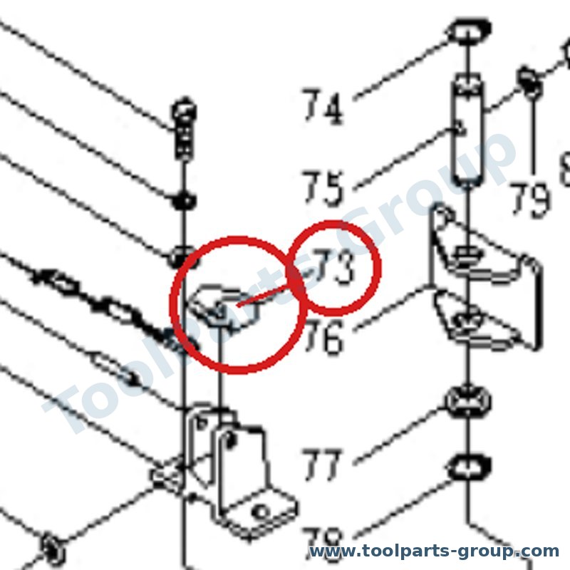 PROMAC PM-308028 – Ersatzteil – Schraube Pos. 28 für 308C, 308