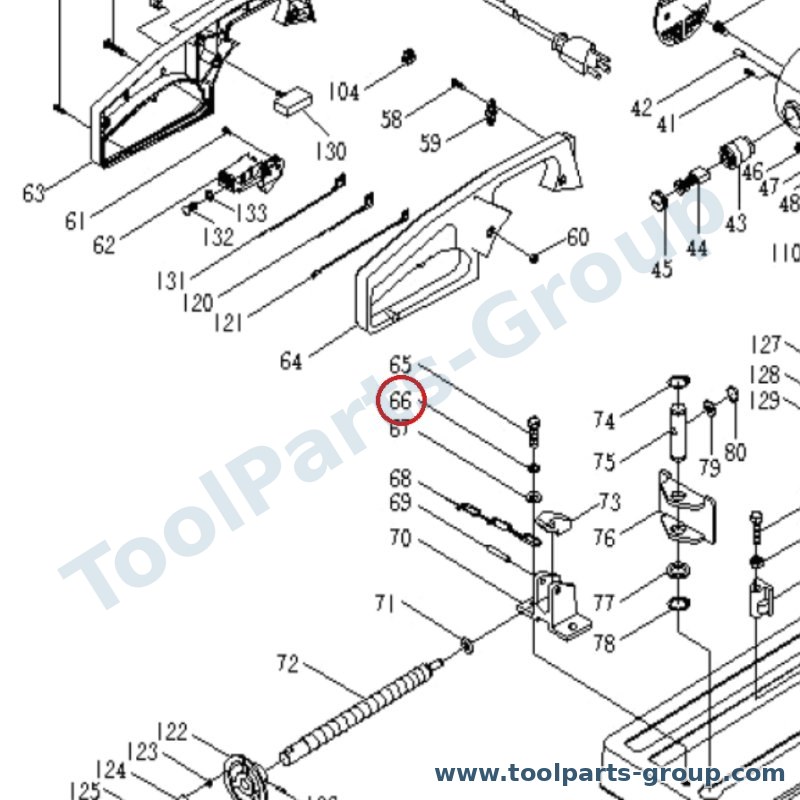 PROMAC PM-308059 – Ersatzteil – Scheibe Pos. 66 für 308C, 308