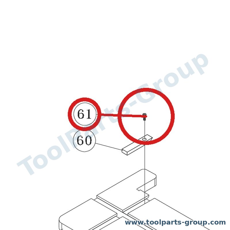 JET SR059300 – Ersatzteil – Socket Schraube Pos. 61 M5X12MM für JDS-12