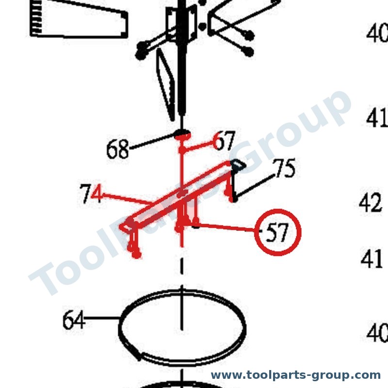 JET TS-0050111 – Ersatzteil – Hex Socket Zylinderschraube 1/4 20X2-1/2 für JCDC-1.5, JCDC-2.0, JCDC-3.0