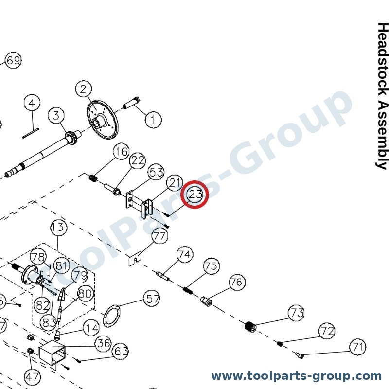 JET TS-0206031 – Ersatzteil – Socket Zylinderschraube für JWL-1442