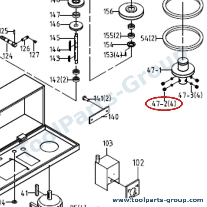 JET TS-0270031 – Ersatzteil – Socket Gewindestift 5/16X3/8 für JWBS-18