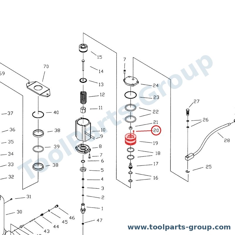 JET TS-1502021 – Ersatzteil – Socket Kopf Zylinderschraube M5X0.8PX10 für JPL-158, JPL-358