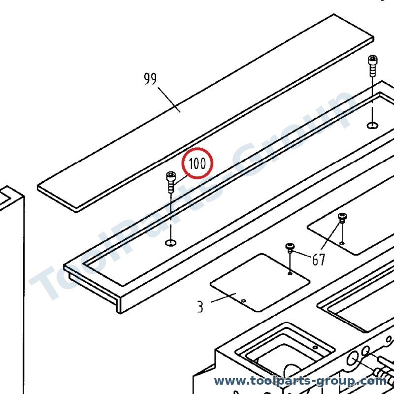 JET TS-1502041 – Ersatzteil – Socket Kopf Zylinderschraube M5X15 für JTSS-3000