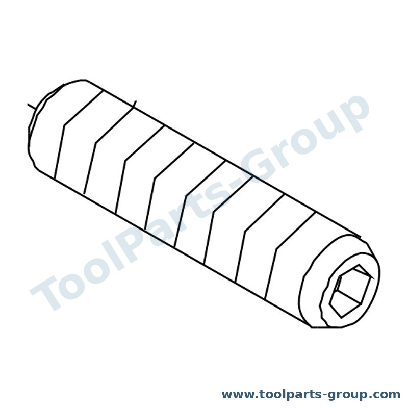JET TS-1523071 – Ersatzteil – Gewindestift M6X25MM Pos. 38 für JTSS-1500