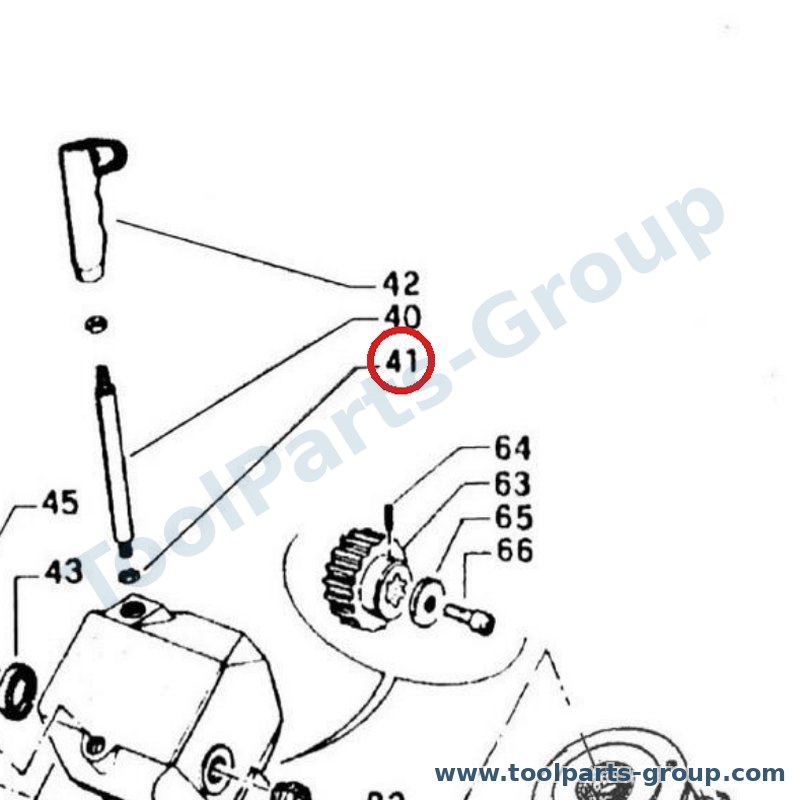 JET TS-2310162 – Ersatzteil – Hex Mutter M16X1.5 für JTS-250
