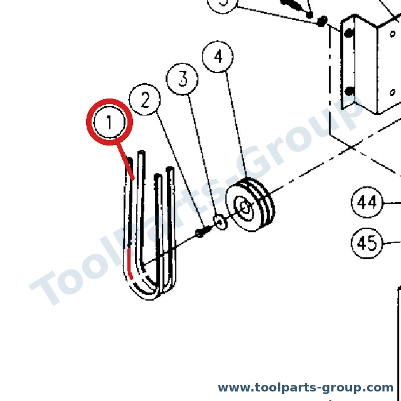 JET VB-M45 – Ersatzteil – BELT50HZ Use Vb-M45E Qd Stck = 0 für JPM-13CS, JMP-13CS