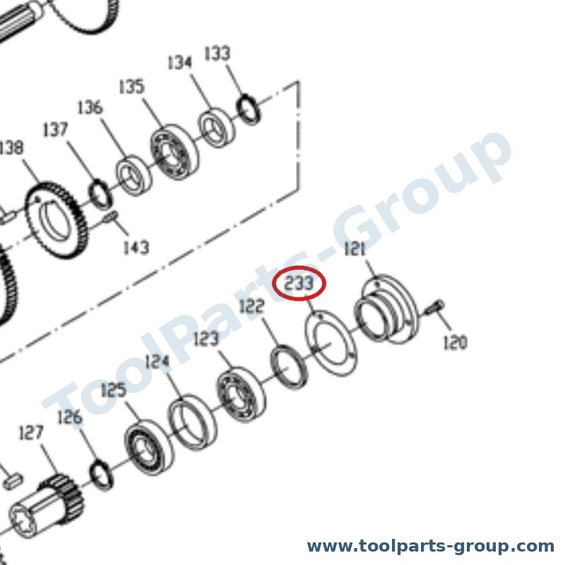 JET ZX-02506 – Ersatzteil – Dichtung MATERIAL ZX Drehmaschinen für GH-1640ZX, GH-1840ZX, GH-1860ZX u. a.