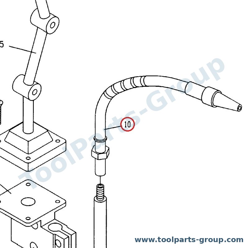 JET ZX-CW10 – Ersatzteil – Kühlmittel Device (Gh-Zx-Types) für GH-1640ZX, GH-1840ZX, GH-1860ZX, GH-1880ZX
