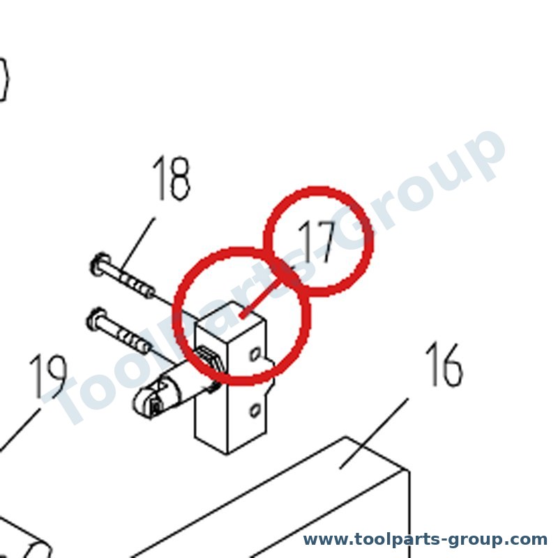 JET ZX-S17E – Ersatzteil – STROKESWITCHLXW5-11Q1 (Gh-Zx) für GH-1640, GH-1640ZX, GH-1840ZX, GH-1860ZX